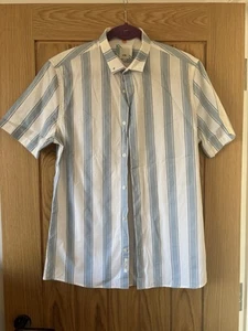 River Island Short Sleeve Shirt Size Medium - Picture 1 of 4
