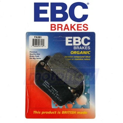 EBC Front Organic Brake Pads for 2004-2009 Harley Davidson XL883C Sportster qq Foto 1 de 4
