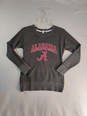 Alabama Crimson Tide Sweatshirt Adult Small Gray Long Sleeve Round Neck Pullover - Image 1 of 4