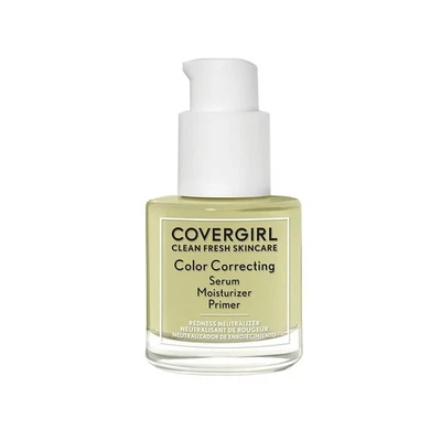 CoverGirl Color Correcting Serum Moisturizer Primer REDNESS NEUTRALIZER 11z - Image 1 of 4