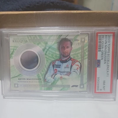 2023 Topps Eccellenza Formula 1 - Reliquia Kevin Magnussen Green /99 (MEM) - Image 1 of 2
