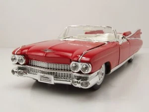 Modellino auto Cadillac Eldorado Biarritz Cabrio 1959 rosso 1:18 Maisto - Foto 1 di 11