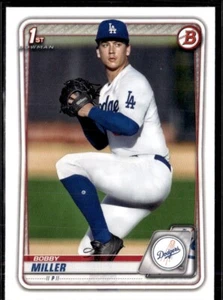 BOBBY MILLER 2020 BOWMAN 1er novato RC **CANTIDAD** 🔥 🔥 LA DODGERS - LO ÚLTIMO - Imagen 1 de 2