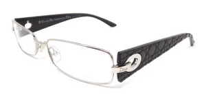 OCCHIALI DA VISTA DONNA CHRISTIAN DIOR CD 3736 GRIGIO E NERO RZS - Picture 1 of 4