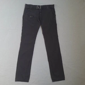 Pantalones de mezclilla Miss Sxity para mujer con cinturón talla 29 W32 L34 tiro bajo ligeros Y2K - Imagen 1 de 23