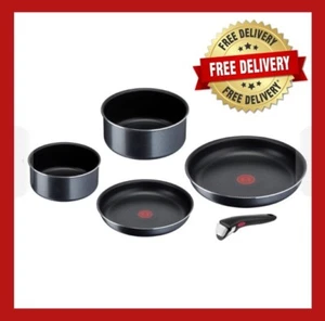 TEFAL INGENIO XL FORCE NON-STICK 5 PIECE SET with REMOVABLE HANDLE - Picture 1 of 8