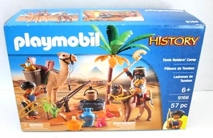 Playmobil History Egyptian Egypt "Tomb Raiders' Camp" #9166 NEW - Picture 1 of 2
