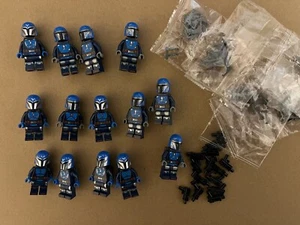 NEW! LEGO 75373 Star Wars Mandalorian Warrior & Nite Owl Minifigures Lot Of 14 - Picture 1 of 1