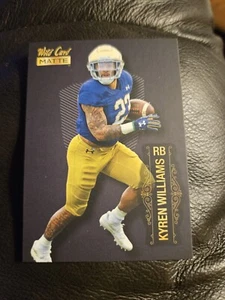 2022 Wild Card MATTE - Black #MB-78 Kyren Williams (RC) - Picture 1 of 2