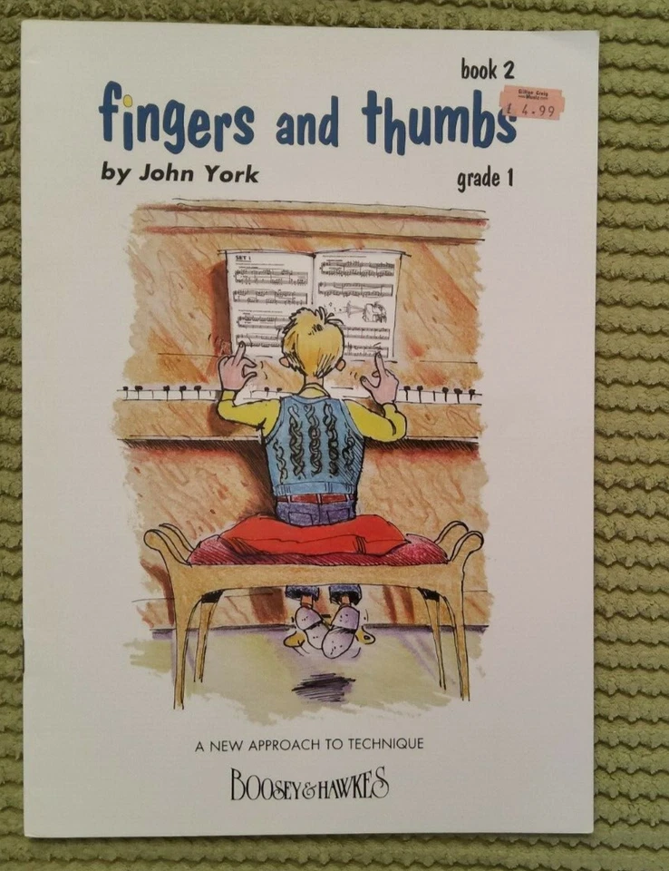 fingers and thumbs music book by john your grade 2 book 2 song book childrens  - Image 1 of 4