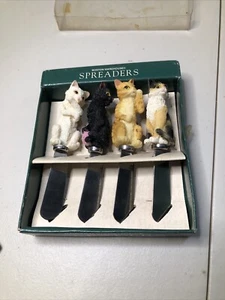 Vintage Boston Warehouse Spreaders Cats Stainless Steel - Picture 1 of 5