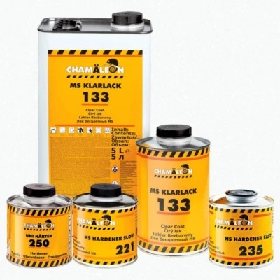 1,5L MS Acryl Klarlack 2:1 Kratzfest Lack inkl Härter Fast 2K Coat Chamäleon - Bild 1 von 4