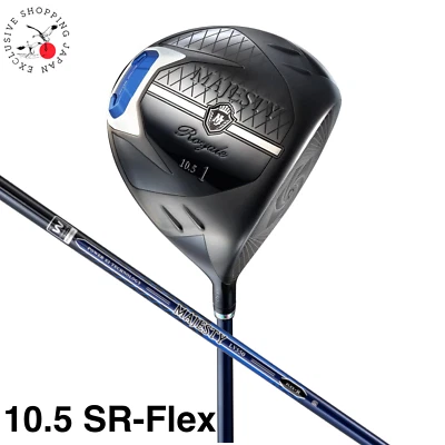 Majesty Royale Driver 1 Wood 10.5° SR-Flex LV 550 Graphite Shaft Men Head Cover - Image 1 of 4