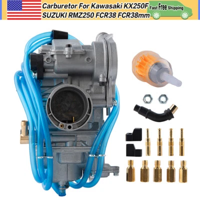 Carburador para CRF250R 2004-2005 CRF250X 2001-2013 Fit Keihin FCR38H FCR 38 mm Foto 1 de 4
