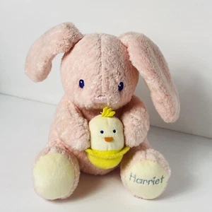 Peluche coniglietto pasquale vintage Bright Starts "Harriet" 7" 2003 - Foto 1 di 7