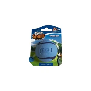 Chuckit Sniff Fetch Dog Ball Bacon Flavoured Medium - Picture 1 of 1