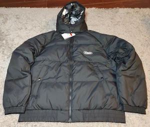 Nike LeBron Men Large Down Fill Hooded Basketball Jacket Black DQ6140-010 NWT - Picture 1 of 6