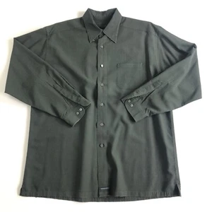 Ted Baker Herren Button Down Langarm Hemd Größe M Grün - Bild 1 von 6