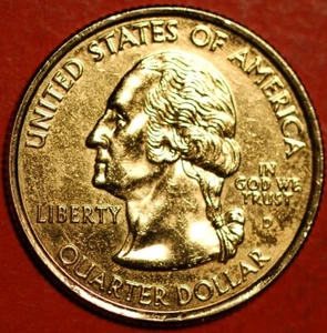 United States 1/4 Dollar 2003 D Washington Quarter U.S. Maine KM# 345 - Picture 1 of 2