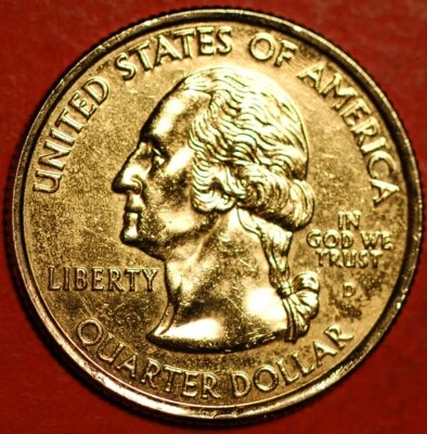 United States 1/4 Dollar 2003 D Washington Quarter U.S. Maine KM# 345 - Image 1 of 2