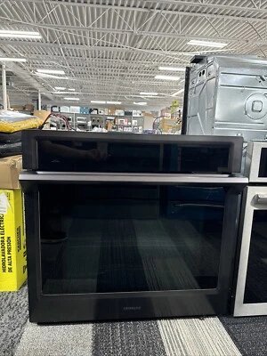 Samsung NV51K6650SG 30" Black Stainless Single Wall Oven - Image 1 of 4