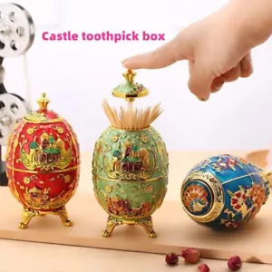Toothpick Dispenser Automatic Toothpick Holder Push Style Toothpick Holder - Picture 1 of 7