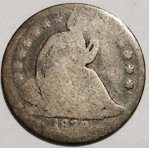 1839-P Seated Liberty Half Dime Cover