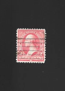 RARO SELLO ROJO DE 2 CENTAVOS GEORGE WASHINGTON AÑOS 1900 - Imagen 1 de 2