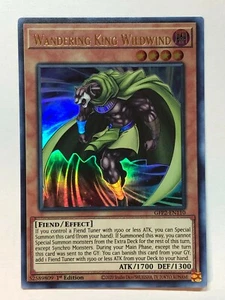 Yugioh Ghosts From the Past: The 2nd Haunting Wandering King Wildwind casi nuevo/muy bueno - Imagen 1 de 1