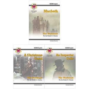 GCSE English A Christmas Carol An Inspector Calls Macbeth Workbooks 3 Books SET - Picture 1 of 3