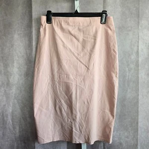 Marianne Blush Pink Pull-On Knielang Bleistift Business Freizeit Rock Plus 1X - Bild 1 von 3