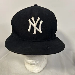 New York Yankees New Era 59FIFTY MLB On-Field Fitted Hat 5950 Cap NY 7 Black - Picture 1 of 8