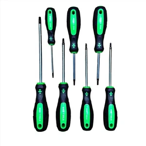 Tool Kingdom Screwdriver Set 7pc Star Tool Set T10-T30 - Picture 1 of 3