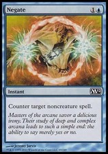 4x Negate M12 MtG Magic Blue Common 4 x4 Card Cards