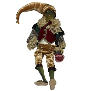 Katherine’s Collection Valentines Jester Frog 19” Very Detailed, Rare! - Picture 1 of 8