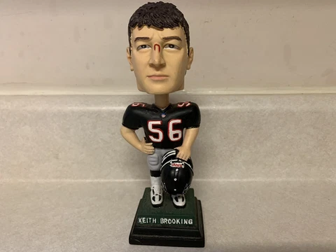 Keith Brooking Atlanta Falcons Official Limited Edition Bobblehead Collectible Cover
