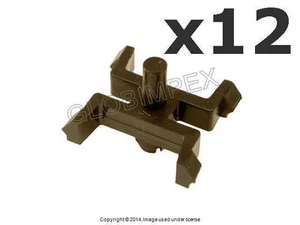 BMW E28 (1982-1988) Moulding Clip (Set of 12) GENUINE - Picture 1 of 1