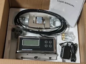 3000 LB CALIBRATED S-TYPE LOAD CELL INDICATOR CRANE SCALE TENSION/ COMPRESSION - Picture 1 of 4