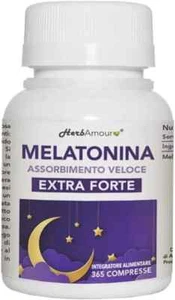 Melatonina Pura, 365 capsule 1mg (Scorta per 12 Mesi) Integratore per Dormire - Foto 1 di 14