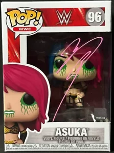 Asuka Signed WWE #96 Funko Pop! Vinyl Figure (Beckett) - Picture 1 of 6