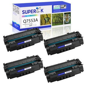 4PK Q7553A Kaseta z czarnym tonerem do urządzenia wielofunkcyjnego HP 53A LaserJet M2727nf M2727nfs - Zdjęcie 1 z 24