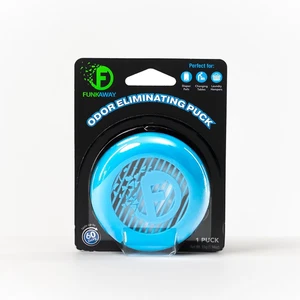 Disco eliminador de olores Funkaway con diseño adhesivo, ambientador, desodorizante S - Imagen 1 de 7