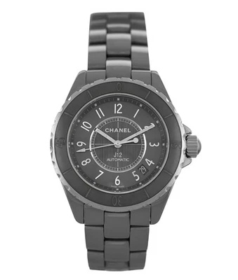 Chanel J12 Cromático H2979 Fecha Gris Cerámica Acero Fecha 38MM Unisex Automático Foto 1 de 4