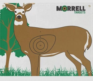 Morrell IBO/NASP Polypropylen Bogenschießen Zielscheibe Gesicht, Weißschwanz Hirsch 42x28 - Bild 1 von 1
