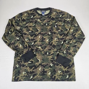 Polo Ralph Lauren Thermohemd Herren XL Camouflage Camo Langarm Rundhals - Bild 1 von 10