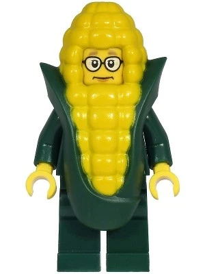 LEGO®｜Minifigure｜City｜Mayor Solomon - Corn Cob Costume｜cty1222｜New｜FREE SHIPPING - Image 1 of 1