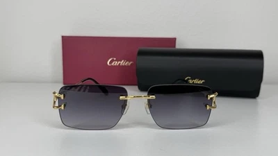Gafas de sol Cartier CTO550S doradas 001 Foto 1 de 2