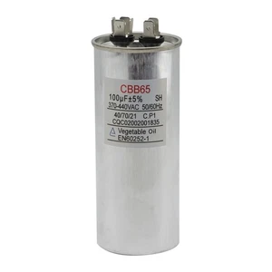 100uF CBB65 370 V 440 V VAC High Quality Motor Run Capacitor New - Picture 1 of 5