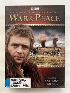 5 Disc DVD - WAR & PEACE Complete Mini-Series (1972) R4 - Anthony Hopkins - Picture 1 of 7