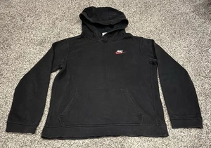 Sudadera con Capucha Nike Extra Grande Juvenil Talla XL Negra Logo Rojo y Blanco - Imagen 1 de 3